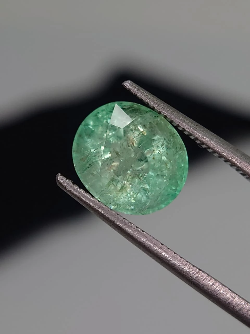 3.2ct Natural Panjsher Emerald Loose Gemstone from Afganistan — view 1